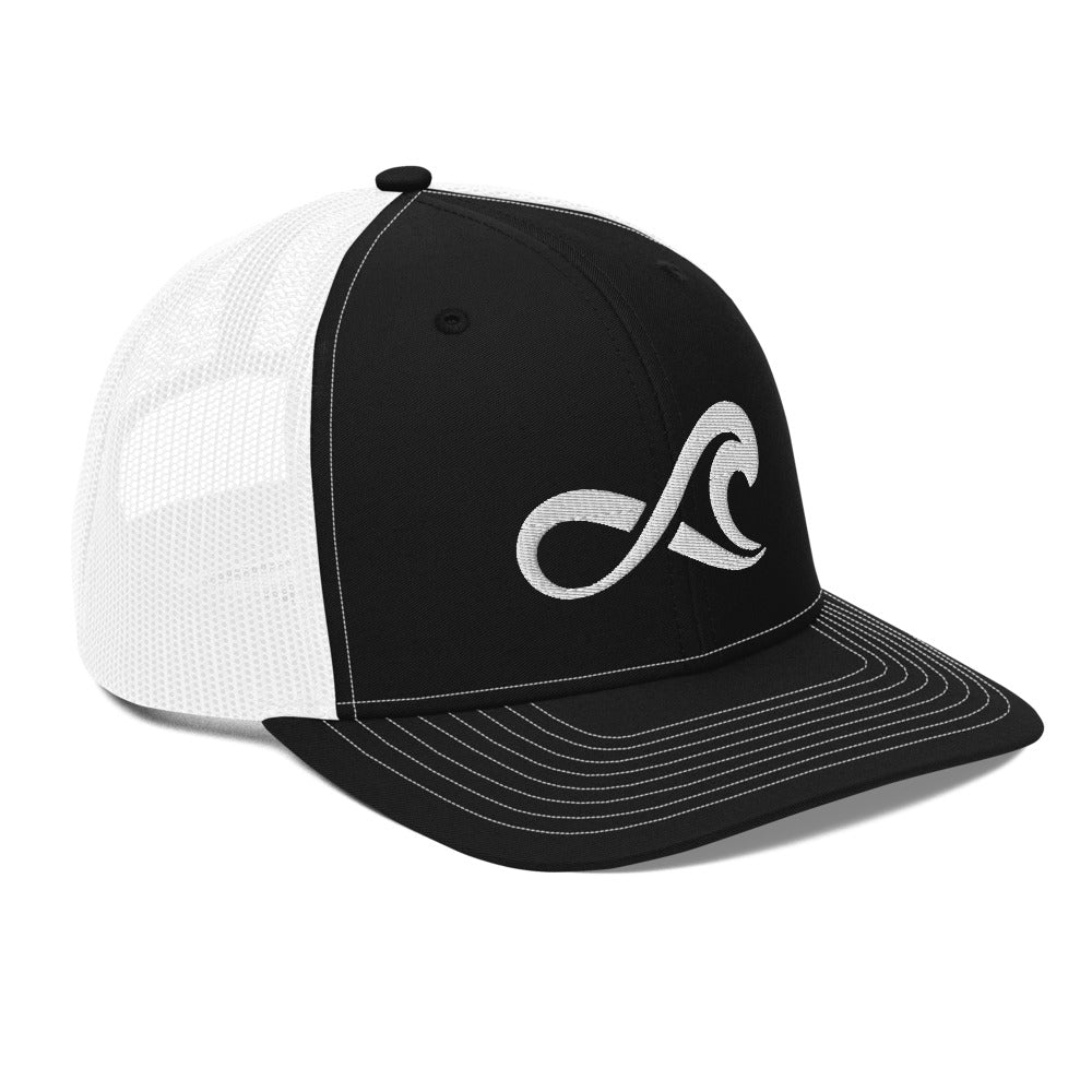 Surfinity Classic Wave Snapback - Richardson 112 - Black/White